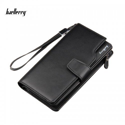 HEYLUS Baellerry ZX-171-2 Zipper Big Space Men Fashionable Business Wallet