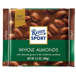 RITTER SPORT [Whole Almonds 100g]