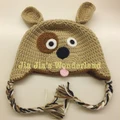 Little puppy hat (crochet)