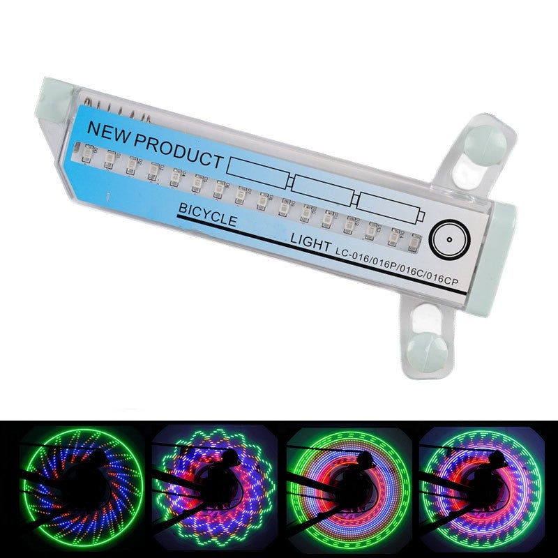 Waterproof Bike spoke Wheel Light 32 LEDs Bicycle Decorative Lights For Riding