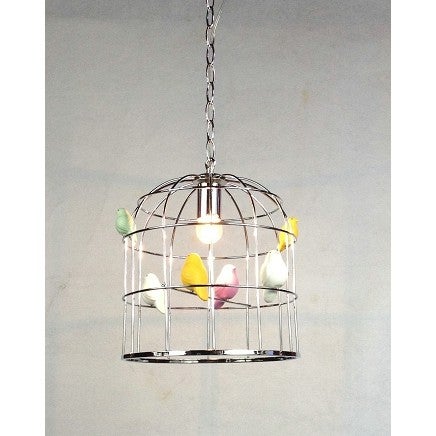 Modern Bird Cage Pendant Lighting Lamp