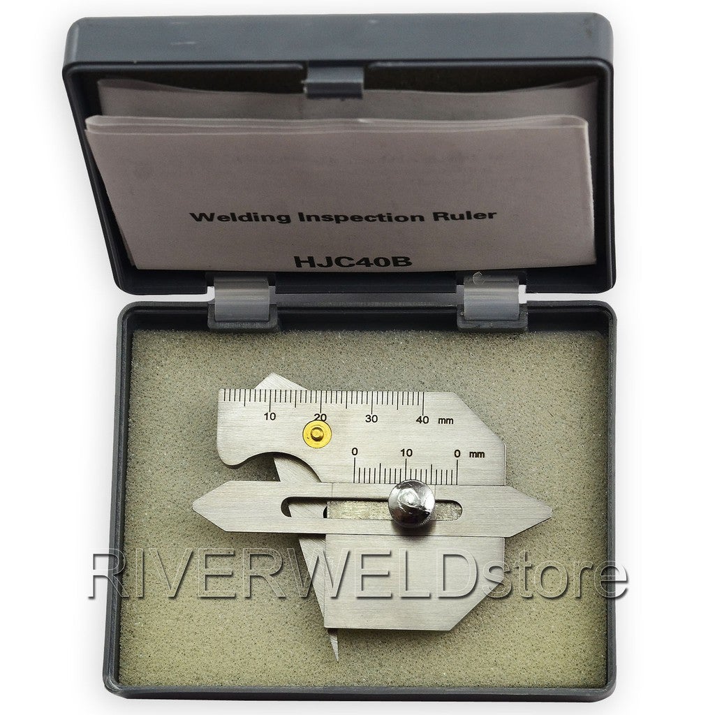 Welding Gauge Weld Bead Height Welding Seam Gap Gage Metric Standard Stainless