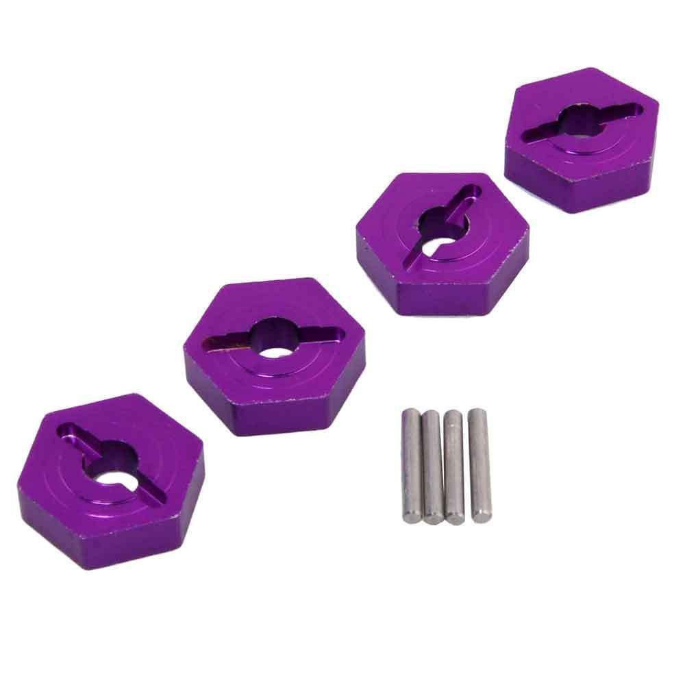 RC A580037 Alum Wheel Hex 7mm Drive Mount 4PCS For 1:18 WLtoys A949