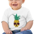 Newborn Short Sleeve Pineapple Tee Shirt