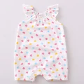 [joybuy]One-piece Newborn Soft Comfortable Cotton Infant Baby sleeveless Romper