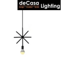 Modern Star Light DECASA Loft Pendant-Star Lamp Lampu Hiasan Gantung Best Seller Ceiling Light Hanging Light(JL-STAR-BK)