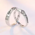 ?READY STOCK? S925 Silver Couple Ring