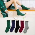 Autumn and winter ladies candy color cute lace socks