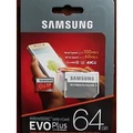 Samsung 64GB 100MB/s Micro SD Evo Plus Class 10 Memory Card