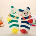 6 pairs Korean 3D ear children socks cotton baby kids socks slip cartoon animal cotton wholesale non-slip spring autumn