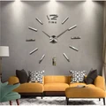 Modern Large Wall Clock 3D DIY Home Decoration Living Room Bedroom Office