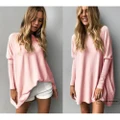 Casual Loose Knitted Mini Dress