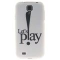Let's Play TPU Painting Case For Samsung Glaxy S4