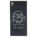 Don't Touch Me Soft TPU Case For Sony Xperia M4 Aqua