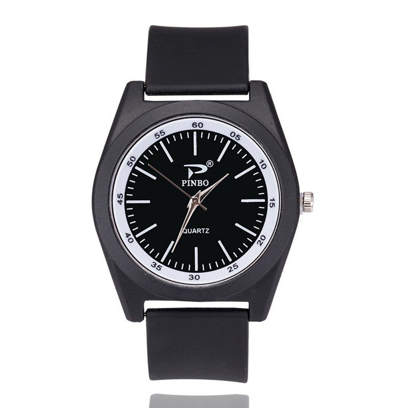 Foreign Trade New Casual Simple Silicone Watch Personalized Men'S Scale Watch L