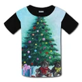 Unisex Short Sleeve Christmas Tree 3D Unisex T-Shirts Unisex