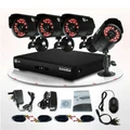 KOREA D900 FULLHD 1080P 4 Channel Security System Waterproof IR Camera