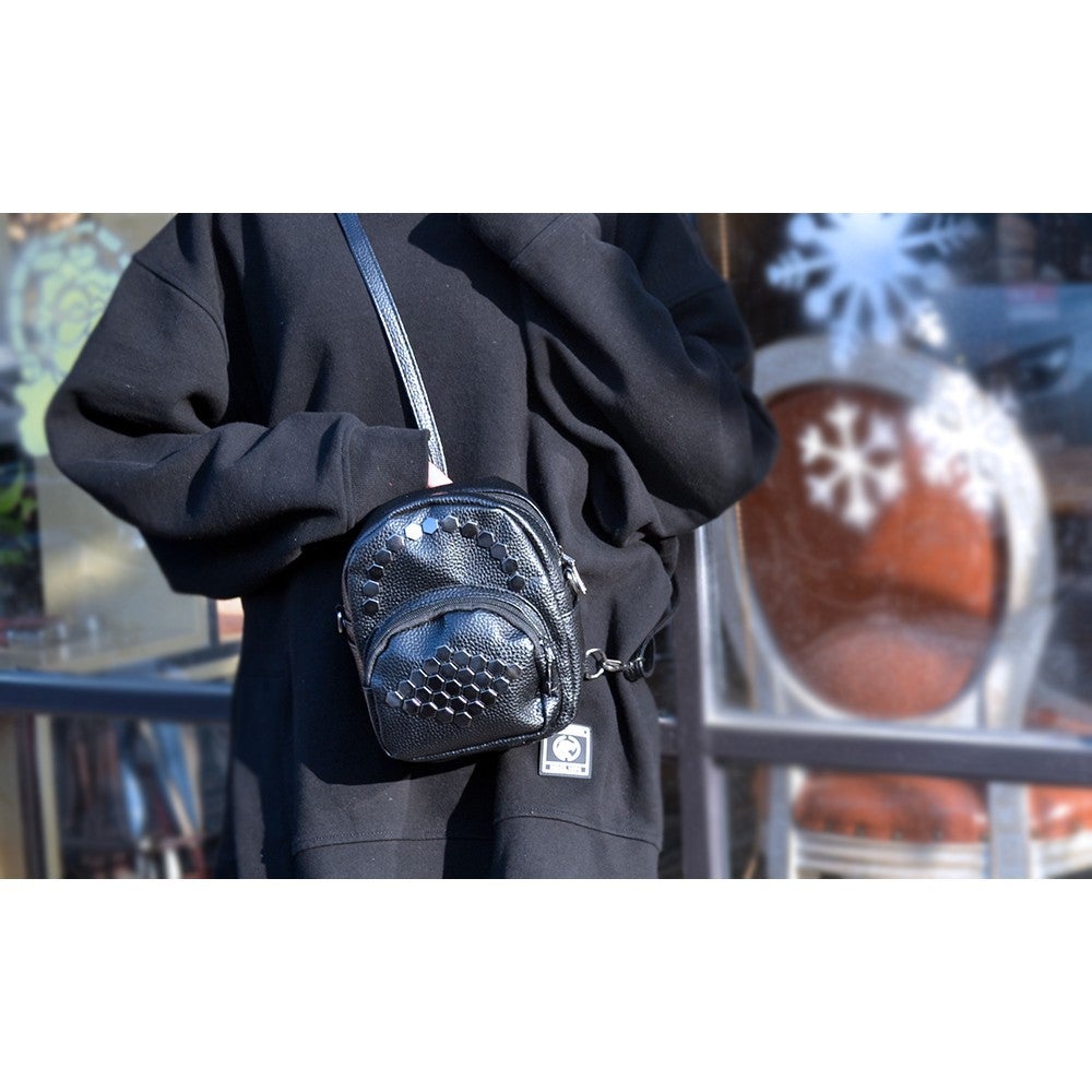 Mini Pu Women Backpack Sheetmatal Classic Mini Travel Backpack For Women