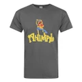 Muppets Animal Drummer Men's Charcoal T-Shirt