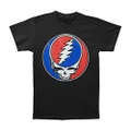 Grateful Dead Rock Band Music Group Steal Your Face Adult T-Shirt Tee