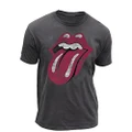 The Classic Tongue Adult Charcoal T-Shirt