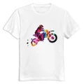 Men's A Man Rides Motorbike T Shirt