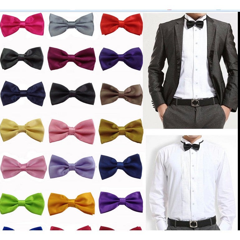 Wedding Party Tuxedo Marriage Butterfly Cravat Men's Bow Tie 10 Colors