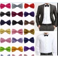 Wedding Party Tuxedo Marriage Butterfly Cravat Men's Bow Tie 10 Colors