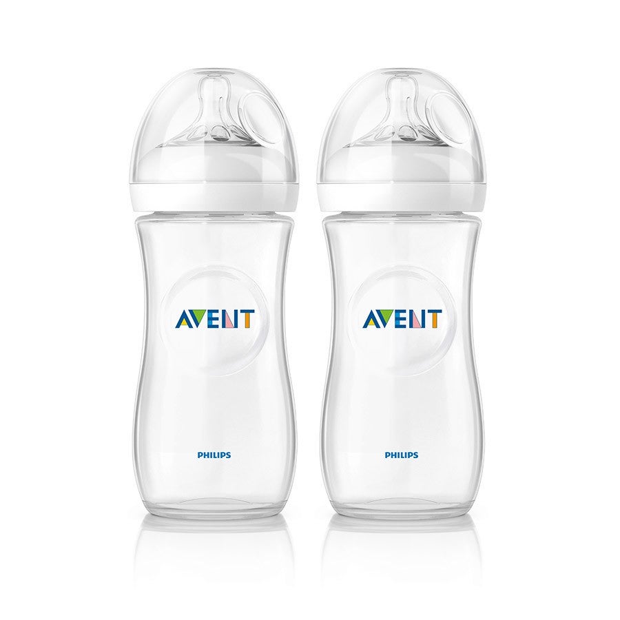Philips Avent Natural Bottle 11oz / 330ml Twin Pack
