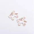10pcs Unicorn Charm Pendants Diy Necklace Bracelets