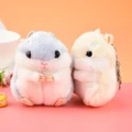 Cute Small Hamster Mouse Pet Plush Toy Doll Keychain Pendant Charms Stuffed Toys