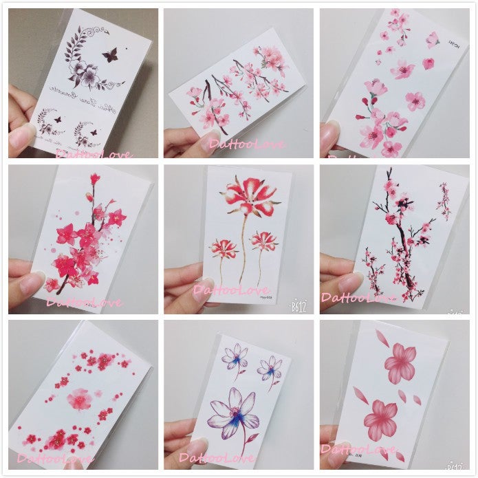 Temporaty tattoo - Flower series