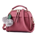 Korean Handbag with Sling FREE fluffy bag accessories