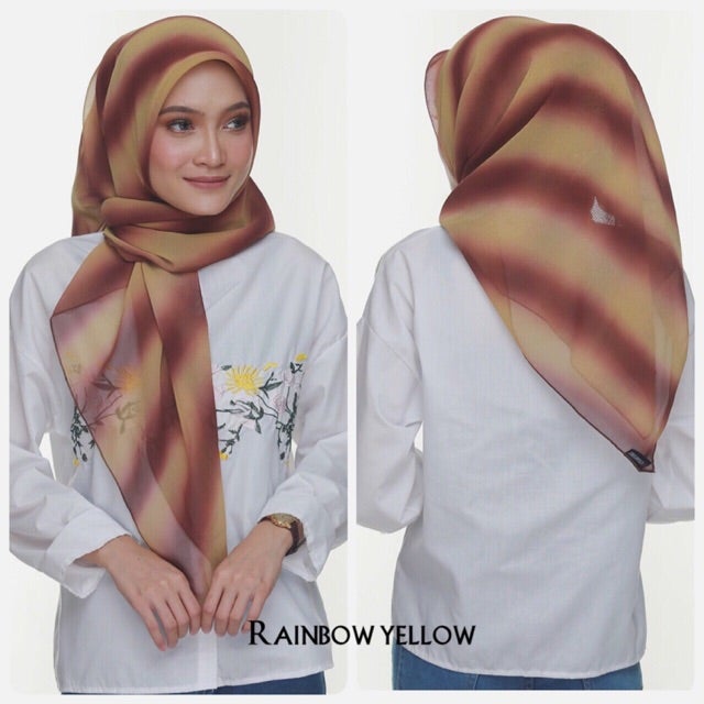 Bawal rainbow chiffon