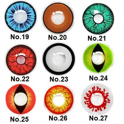 [???? ready stock] COSPLAY Crazy Animation Collection contact lens