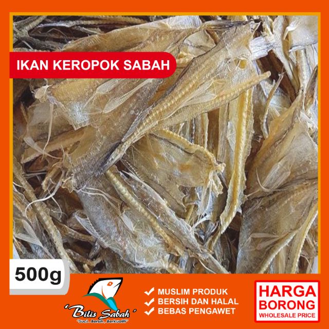 [SALE] Ikan Keropok Ranggup Original Sabah