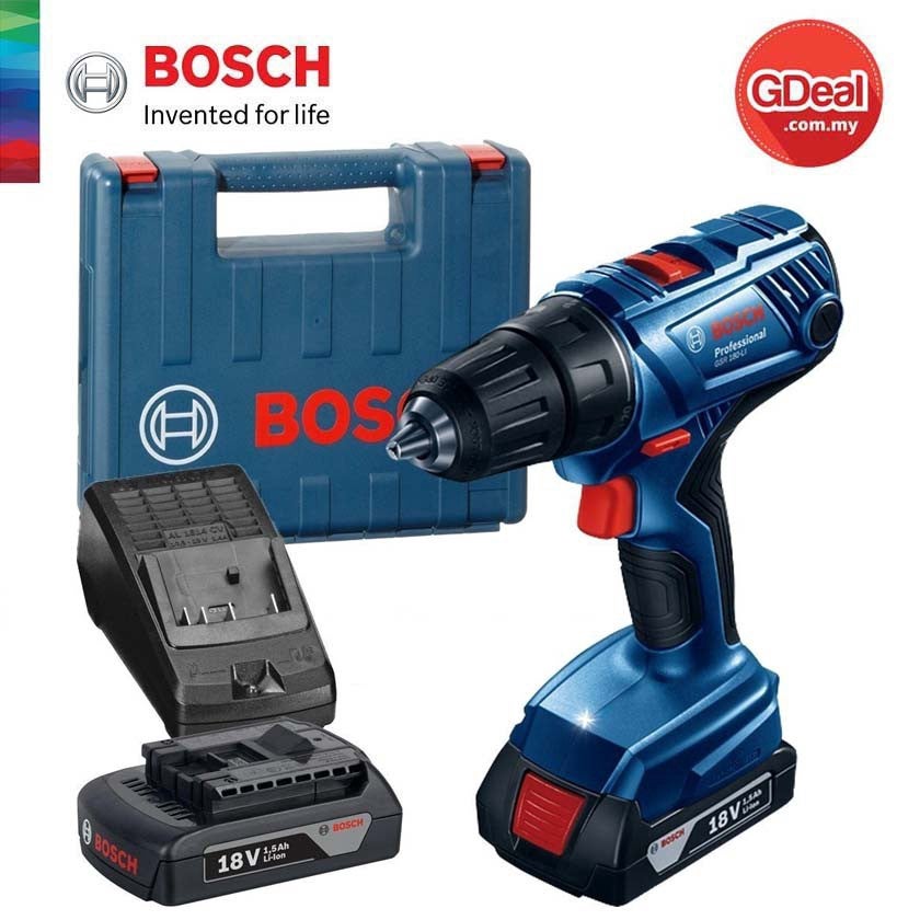 BOSCH GSR 180-LI 18V Cordless Drill / Driver - 06019F81L0