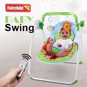 Fairchlid Baby Swing ( mosquito net and remote control ) music ready stock