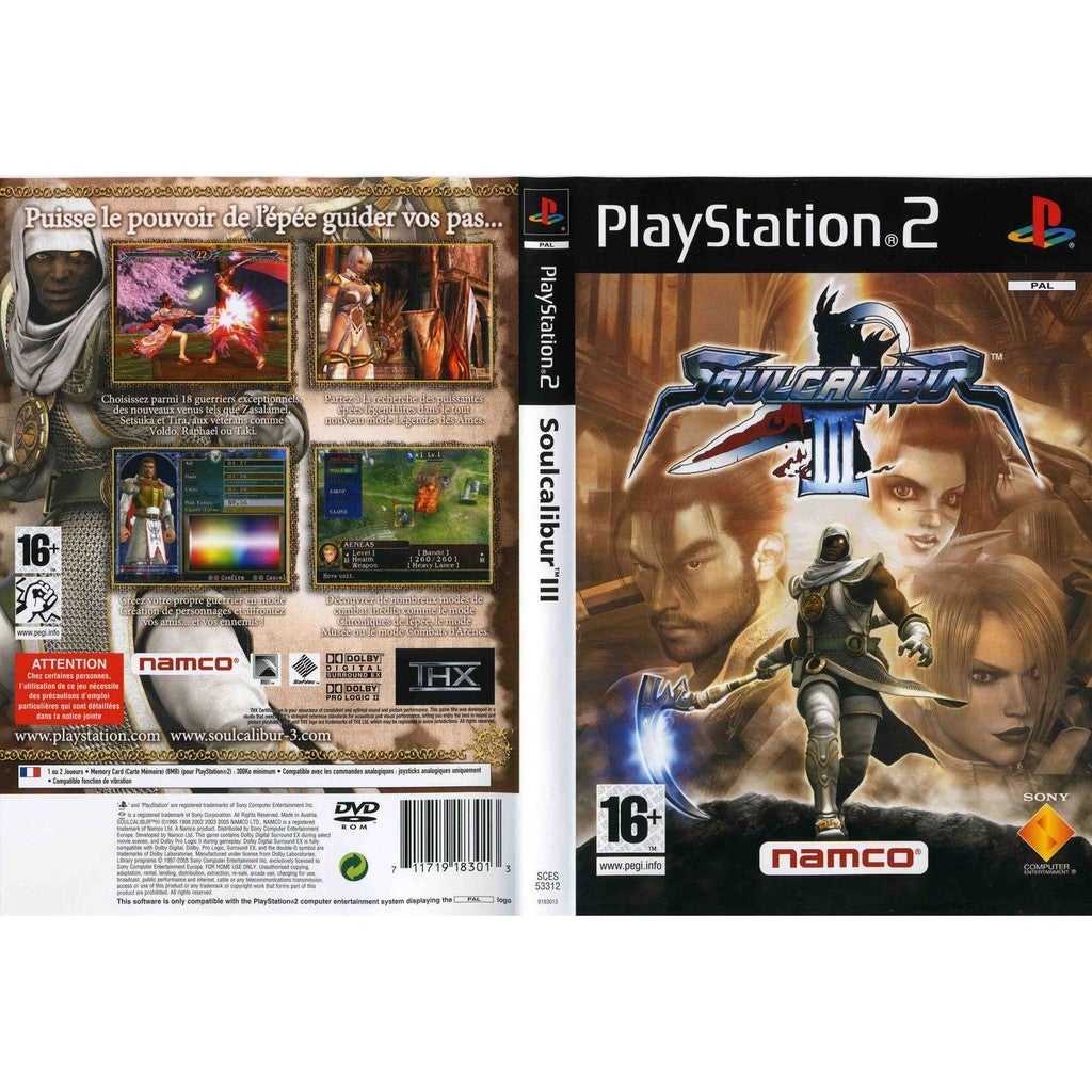 PS2 soulcalibur 3