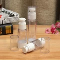 Travel Transparent Empty Toiletries Container Lotion Cosmetic Bottle Perfume