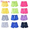 3-13Yrs Child Kids Trousers Candy Color Girls Breathable Shorts