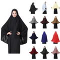 Muslim Hijab Large Abaya Jilbab Islam Prayer Head Wear(XL)