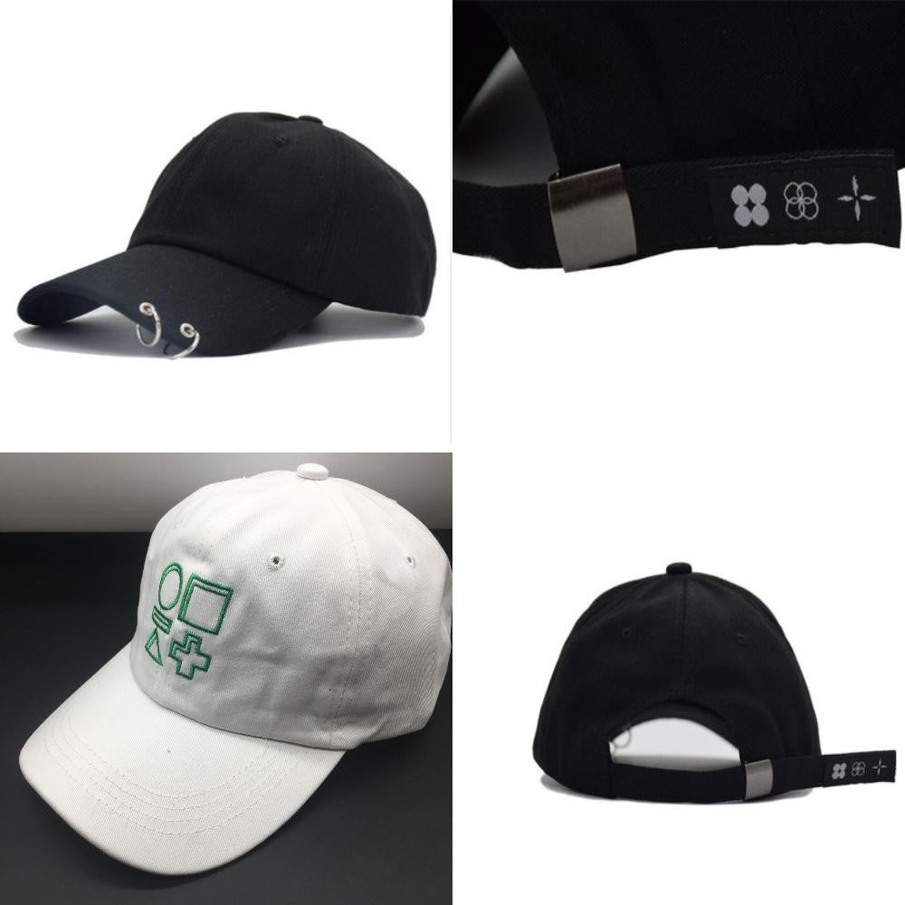 Iron Ring Hats Baseball Cap Handmade Ring Adjustable