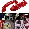 ABS Plastic Car Auto 3D Word Style 4Pcs Disc Brake Caliper Covers Front And Rear
