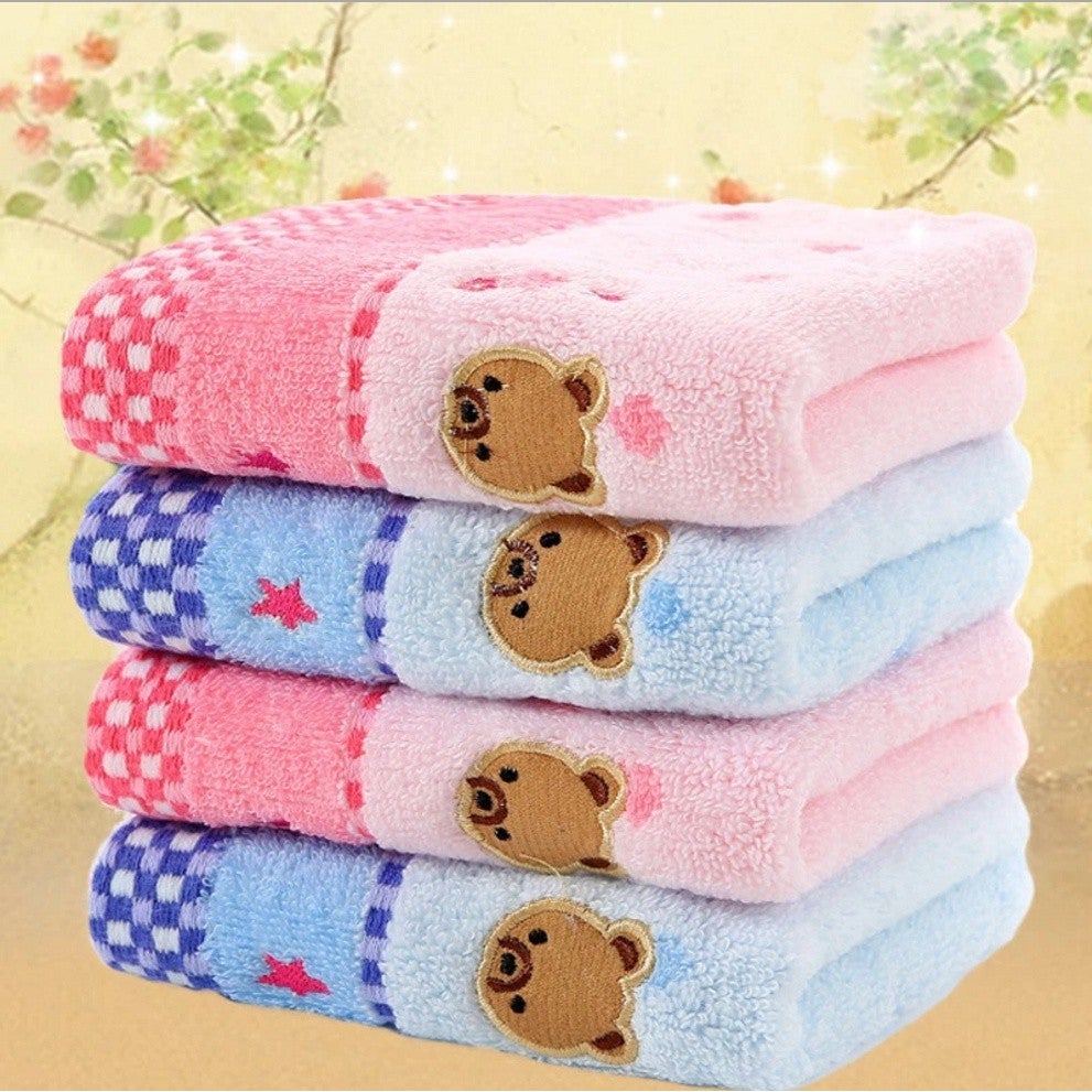 Winnie the untwisted cotton towel 25 * 50cm cotton jacquard pattern cartoon