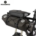 ROCKBROS Waterproof Handlebar Bag - Black Gold