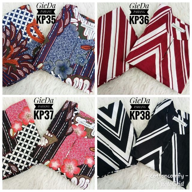 [KP] BAJU KURUNG PAHANG KAIN SUSUN TEPI ENGLISH COTTON