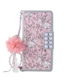 Fashion Lady Floral Purse Girls Beads case for Samsung galaxy Note 8 5 4 bag