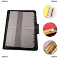PVC Storage Bag for Notebook Diary Day Planner Zipper Bag Business Cards