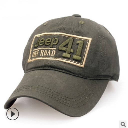 JEEP Men Women Baseball Cap Fashion Embroidery Casual Snapback Caps
